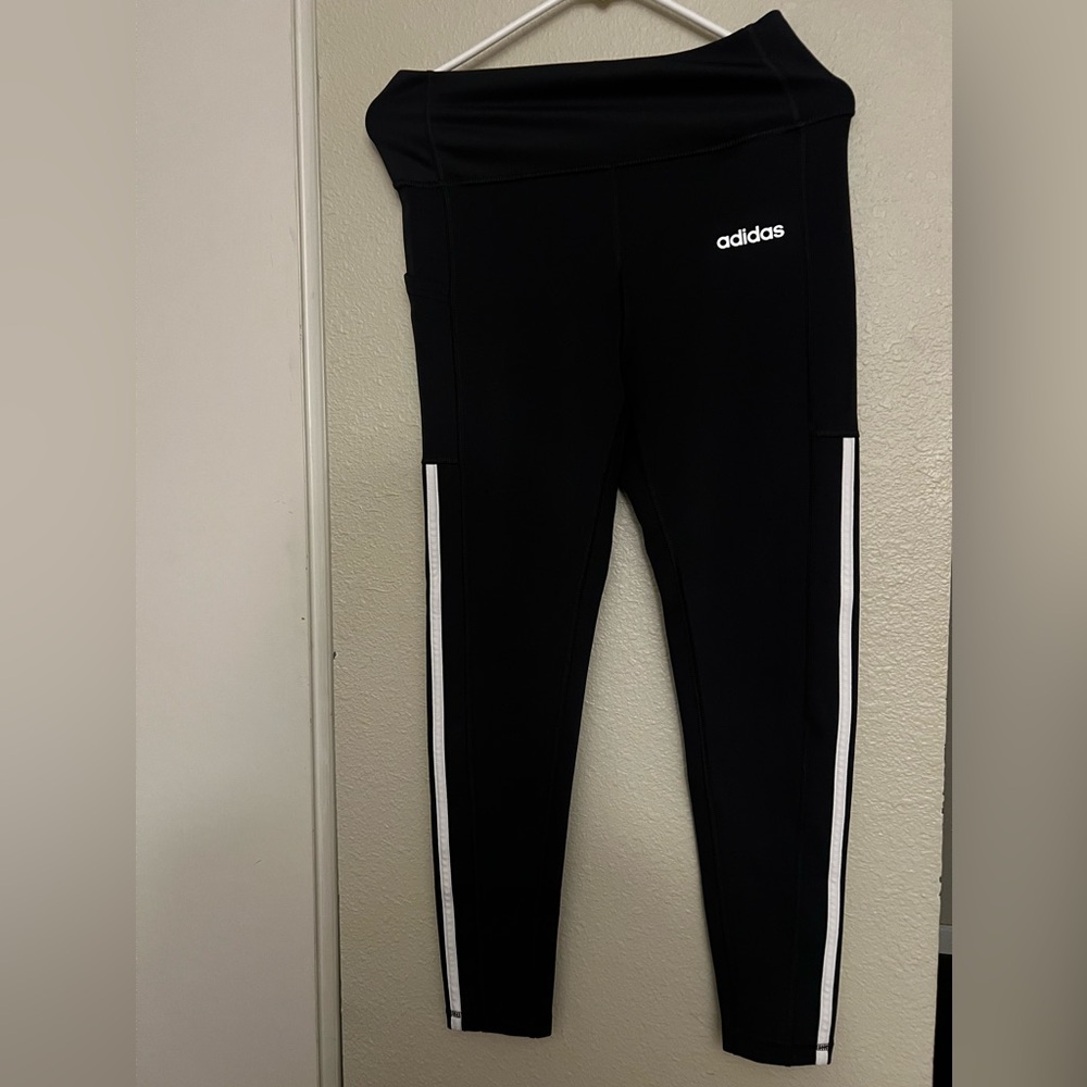 Gray Adidas leggings